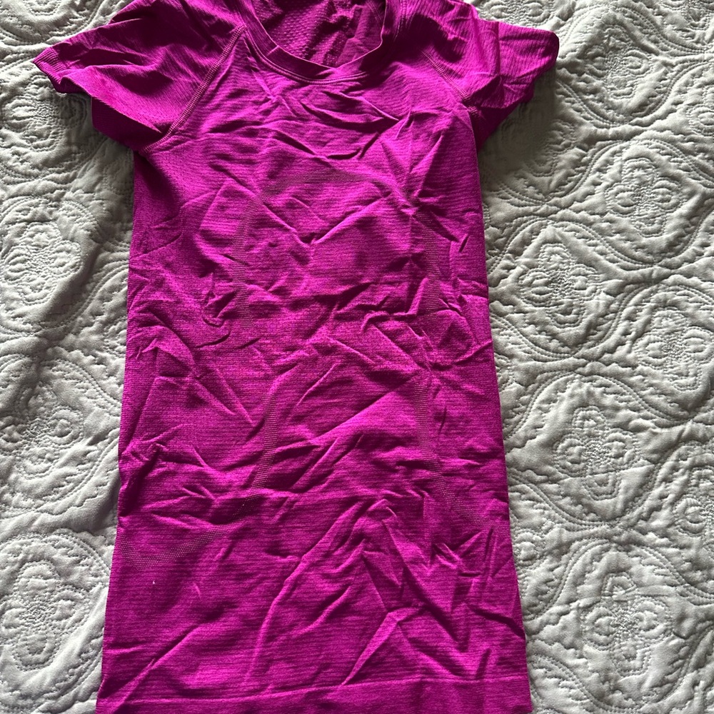 Lululemon racer Pink Short Sleeve